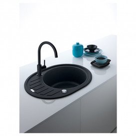 Смеситель для кухни Franke Lina однорычажный оникс 115.0626.020