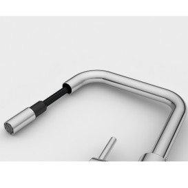 Змішувач для кухні Franke Lina U Pull Down з витяжним виливом хром 115.0728.476