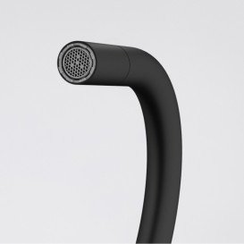 Смеситель для кухни Franke Maris Slim J вытяжной излив черный матовый 115.0728.389