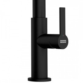 Змішувач для кухні Franke Maris Slim J Pull Down висувний вилив чорний матовий 120.0730.911