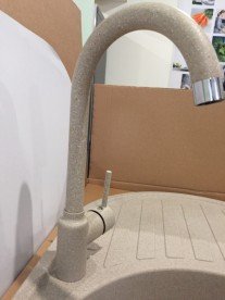 Змішувач для кухні Franke Pola змішувач латунь покриття Fragranit бежевий 115.0298.095