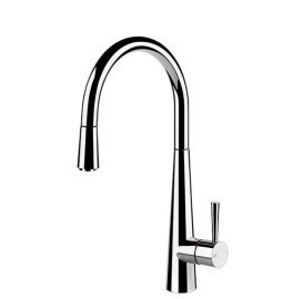 Змішувач для кухні Gessi Just з висувною лійкою хром 20577#031