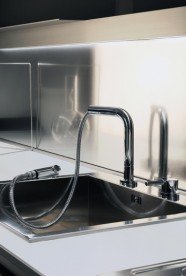 Змішувач для кухні Gessi Su&Giu з висувною лійкою хром 50109#031