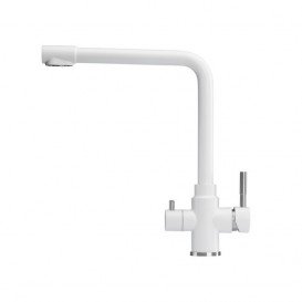 Змішувач для кухні Granado Badalona c підключенням до фільтру white gz0405