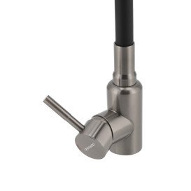 Смеситель для кухни Granado Burela однорычажный PVD black (black) gz1101LPVD