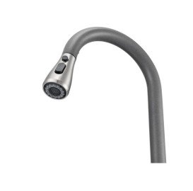 Змішувач для кухні Granado Campo Lux з висувним виливом grafito gz0509L