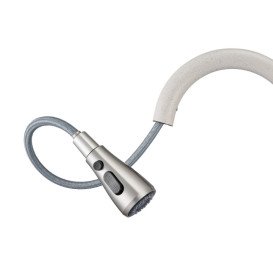 Смеситель для кухни Granado Campo Lux с выдвижным изливом gris gz0508L