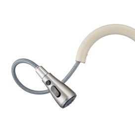 Смеситель для кухни Granado Campo Lux с выдвижным изливом ivory gz0504L