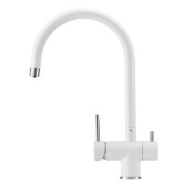 Смеситель для кухни Granado Caspe под фильтр однорычажный white gz0805