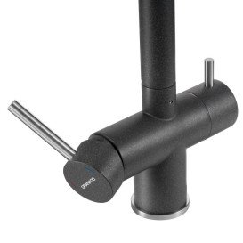 Змішувач для кухні Granado Ferrol під фільтр із висувним виливом grafito gz0709