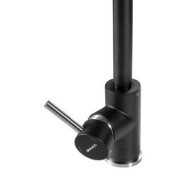 Смеситель для кухни Granado Oviedo Lux однорычажный black shine gz0201L