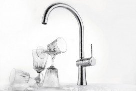 Смеситель для кухни GRB Kitchen однорычажный хром 46822460