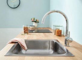 Змішувач для кухні Grohe BauClassic одноважільний хром 31234001