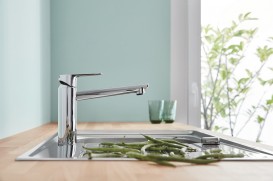 Смеситель для кухни Grohe BauEdge однорычажный хром 31693000