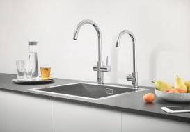 Смеситель для кухни Grohe Blue Professional с системой фильтрации и охладителем хром 31323002