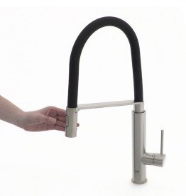 Смеситель для кухни Grohe Concetto однорычажный с профессиональной лейкой хром/черный 31491000