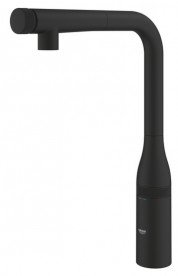 Змішувач для кухні Grohe Essence SmartControl з висувною лійкою фантомний чорний 31928KF0