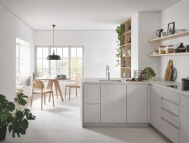 Змішувач для кухні Grohe Eurosmart одноважільний хром 33202003