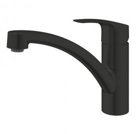 Змішувач для кухні Grohe Eurosmart одноважільний чорний матовий 332812433