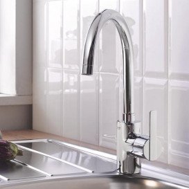Змішувач для кухні Grohe Feel одноважільний хром 32670002
