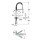 Змішувач для кухні з висувною лійкою Grohe K7 змішувач на гнучкій пружині 31379000