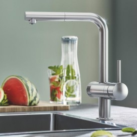 Змішувач для кухні Grohe Minta для подачі технічної і фільтрованої води суперсталь 31721DC0