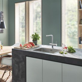 Змішувач для кухні Grohe Minta для подачі технічної і фільтрованої води суперсталь 31721DC0