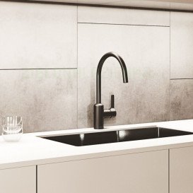 Змішувач для кухні Kludi Bingo Star одноважільний чорний матовий 428033978