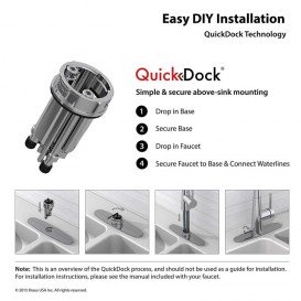 Змішувач для кухні Kraus Crespo змішувач нержавіюча сталь KPF-2730SS