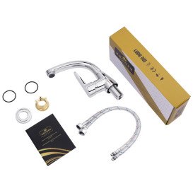 Змішувач для кухні Kroner KRM Elbe-C031 одноважільний хром CV014919