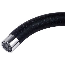 Змішувач для кухні Kroner KRM Mosel-B035 одноважільний чорний CV020537