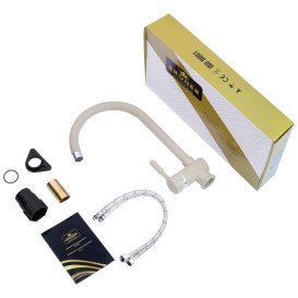 Змішувач для кухні Kroner KRM Mosel-S035 одноважільний сірий CV020613