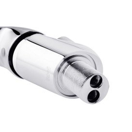 Змішувач для кухні Kroner KRM Odra-C032WHI одноважільний хром/білий CV021173