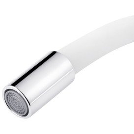 Змішувач для кухні Kroner KRM Odra-C032WHI одноважільний хром/білий CV021173