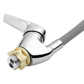 Смеситель для кухни Kroner KRM Odra-C032GRA однорычажный хром/серый CV023772