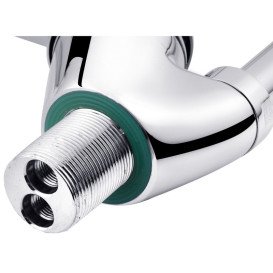 Смеситель для кухни Kroner KRM Odra-C038-1 с гибким изливом хром CV021194