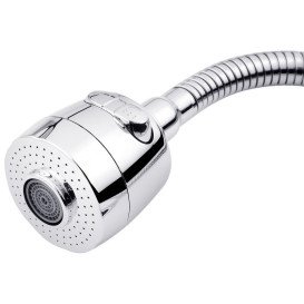 Смеситель для кухни Kroner KRM Odra-C038-1 с гибким изливом хром CV021194