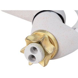 Смеситель для кухни Kroner KRM Odra-S035 однорычажный бежевый CV021242