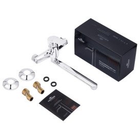 Змішувач для кухні Kroner KRP Brocken-С040 настінний одноважільний хром CV023597