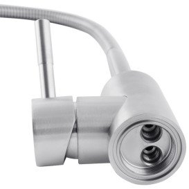 Змішувач для кухні Kroner KRP Edelstahl Klassisch-ESG035-1 із гнучким виливом нікель CV023002