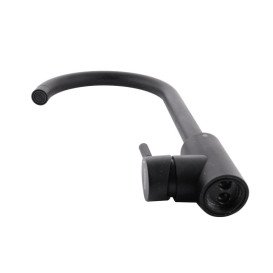 Змішувач для кухні Kroner KRP Edelstahl Klassisch-SCH035B одноважільний чорний CV023003