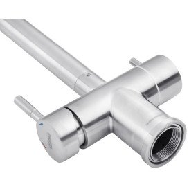 Змішувач для кухні Kroner KRP Edelstahl Klassisch-ESG03811 під фільтр нікель CV027932