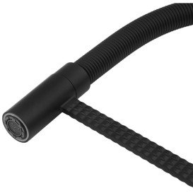 Смеситель для кухни Kroner KRP Ersel-SCH03999 с гибким изливом черный CV033802