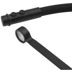 Смеситель для кухни Kroner KRP Ersel-SCH03112BLK с гибким изливом черный CV035578