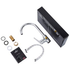 Смеситель для кухни Kroner KRP Hagen-C030 однорычажный хром CV032257