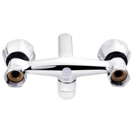 Смеситель для кухни Kroner KRP Hamburg-C040 настенный двухвентильный хром CV012066