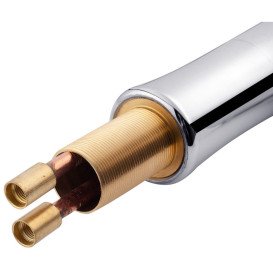 Змішувач для кухні Kroner KRP Küche-C035 з рефлекторним виливом хром CV020012