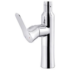 Змішувач для кухні Kroner KRP Küche-C035 з рефлекторним виливом хром CV020012