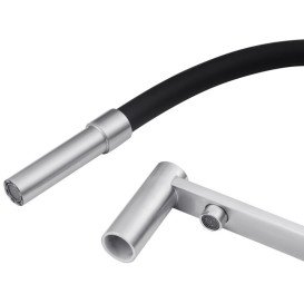 Смеситель для кухни Kroner KRP Klassisch-ESG03815BLK под фильтр нержавеющая сталь/черный CV027933