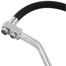 Змішувач для кухні Kroner KRP Klassisch-ESG03817BLK під фільтр нержавіюча сталь/чорний CV027936